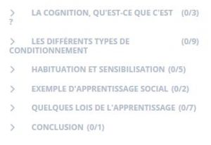 cours comment mon chien apprend