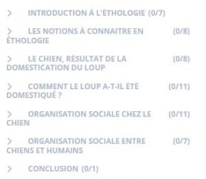 cours sur le chien meilleur ami de l'homme
