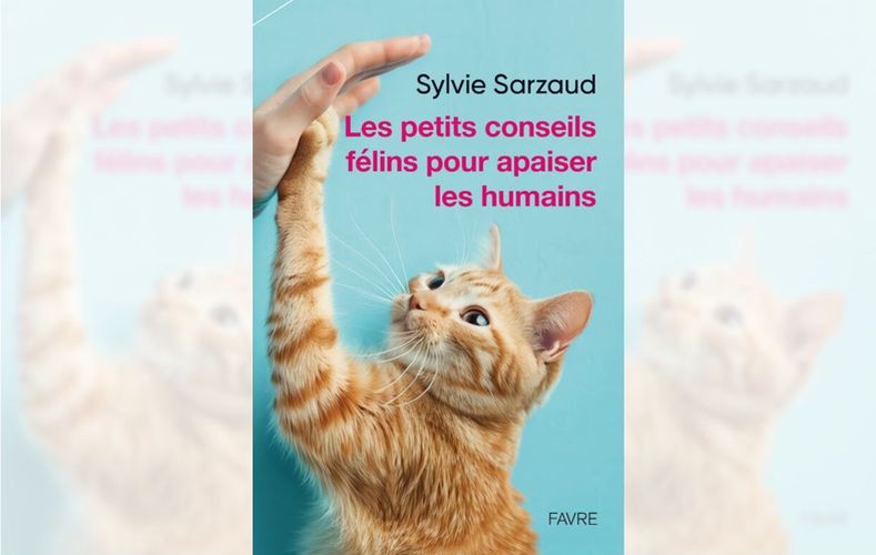 Sylvie Sarzaud - livre petits conseils félins pour apaiser les humains